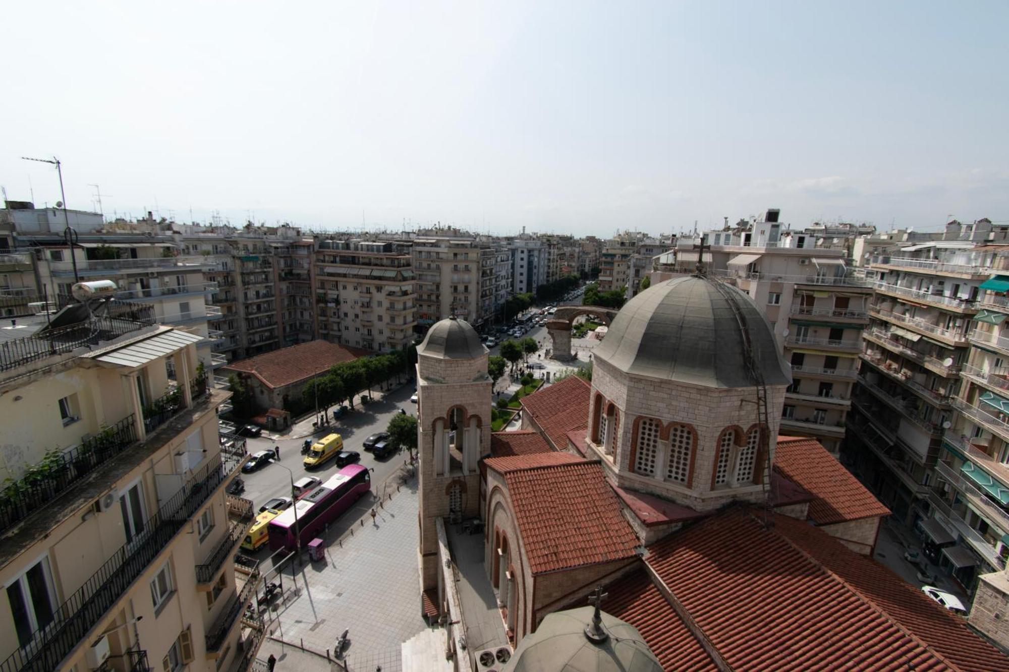 Arch View Apartment Thessaloniki Exterior foto